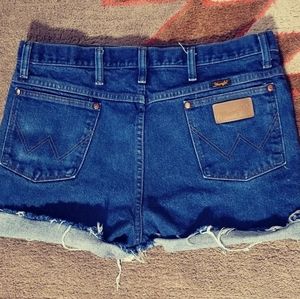 Wrangler denim shorts